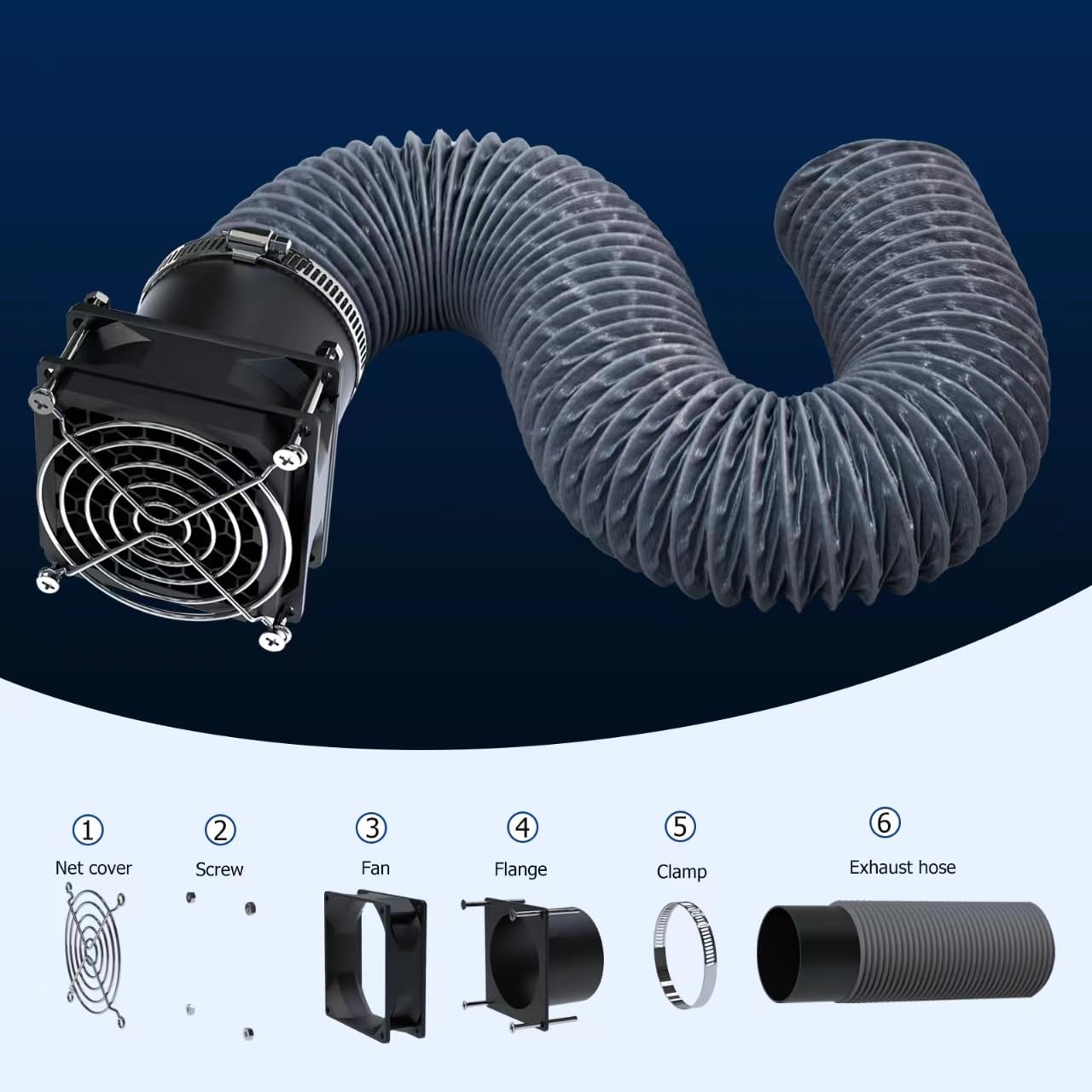 Starter 3D Printer Ventilation Duct Odor/Fume Extractor, Our Entry-level Cost Effective Solution