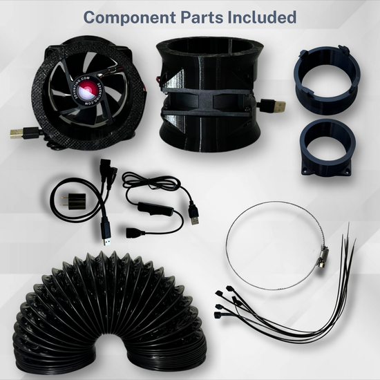 Vent80 for elegoo resin printer ventilation odor fume extractor comple