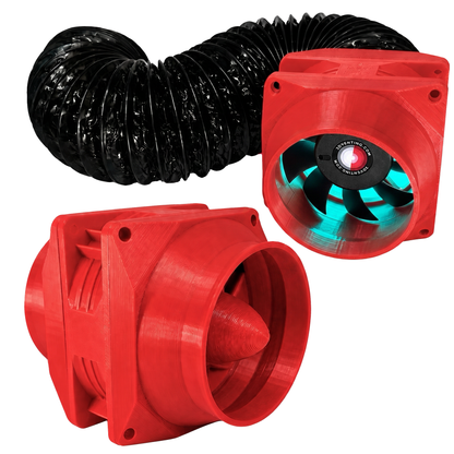 VENT120 — 250 CFM Ventilation System for ELEGOO Resin Printers | Dual 120mm Fans, 4” Duct